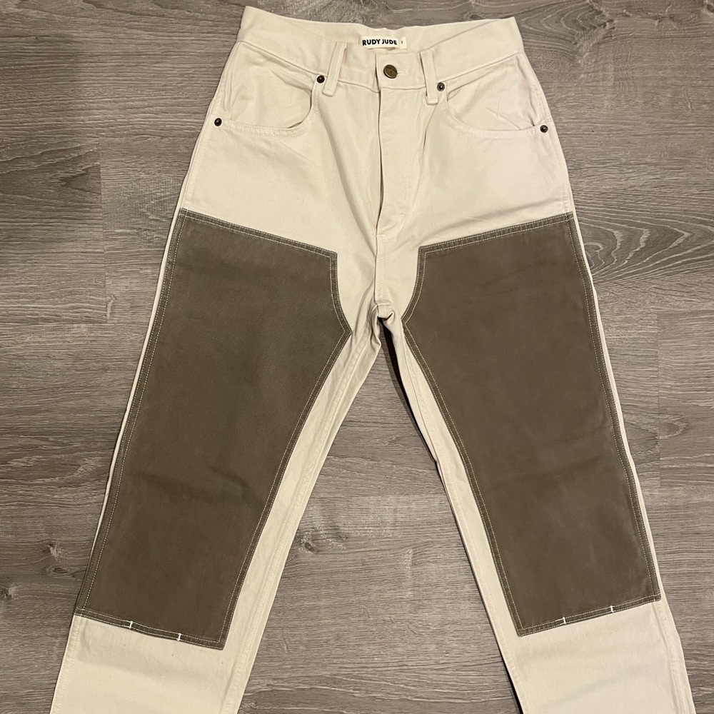 NWT Rudy Jude Colorblock Utility Jeans *open to trade*